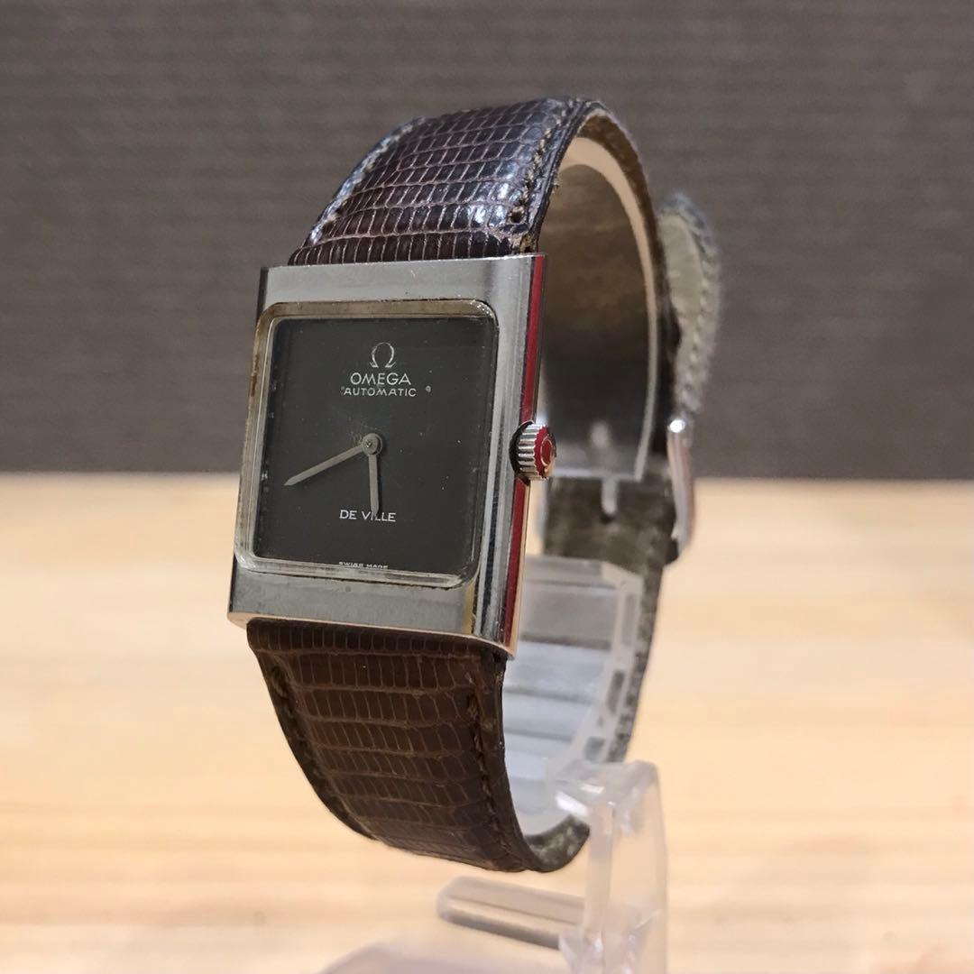 OMEGA De Ville 腕時計 自動巻き スクエア ヴィンテージ