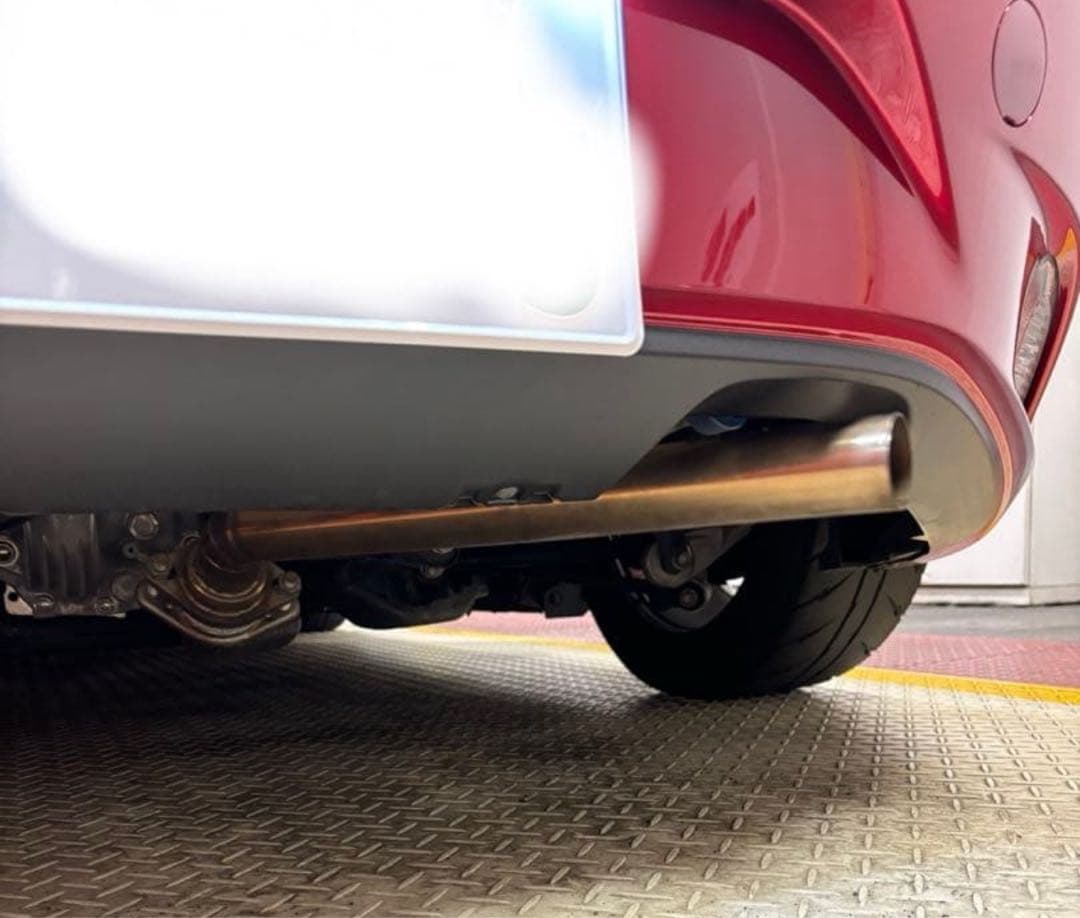 ndロードスター ワンオフマフラー@たんたん