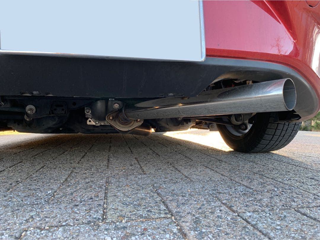 ndロードスター ワンオフマフラー@たんたん