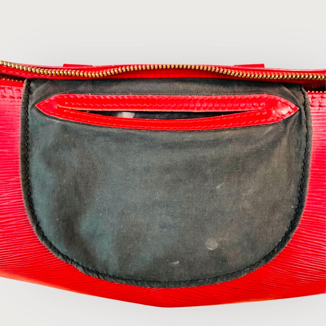 ルイ ヴィトン M43007 ボストンバッグ　赤　エピ　スピーディ30