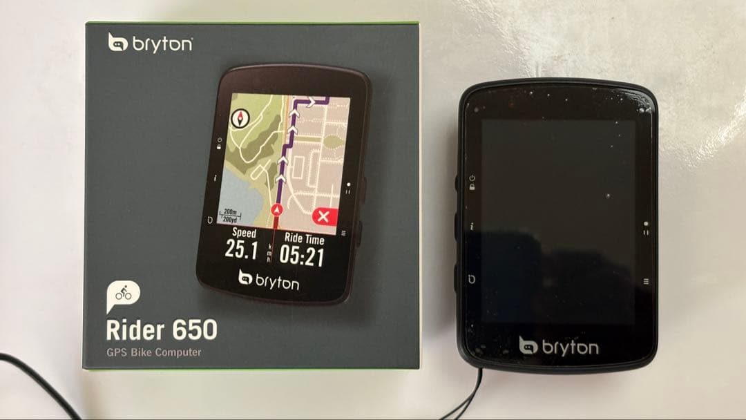 bryton Rider 650E GPSバイクコンピュータ