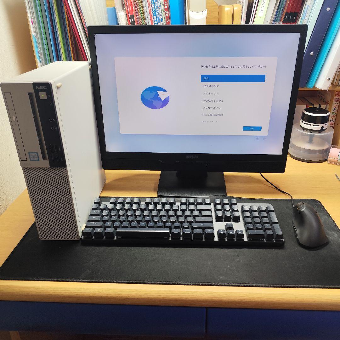 NEC デスクトップ SSD　windows 11　GTX 750 Ti