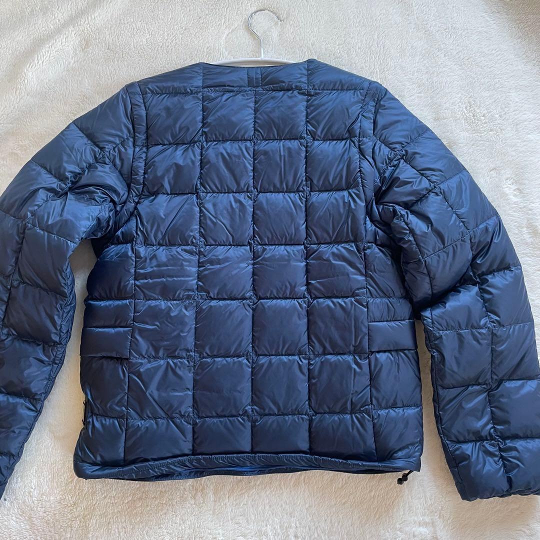 新品未使用TAION タイオンエクストラ ダウンジャケット3way ネイビー L