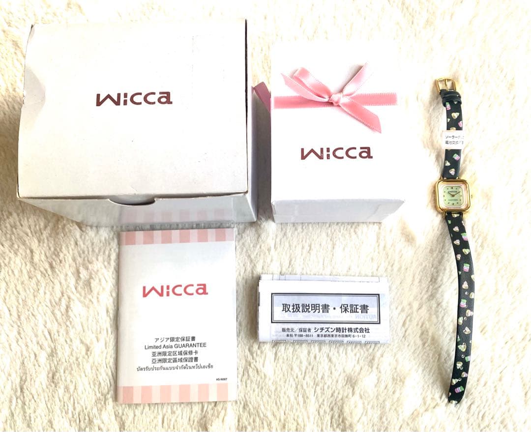 未使用⭐︎ シチズン wicca LADUREEコラボ 限定600本 ソーラー