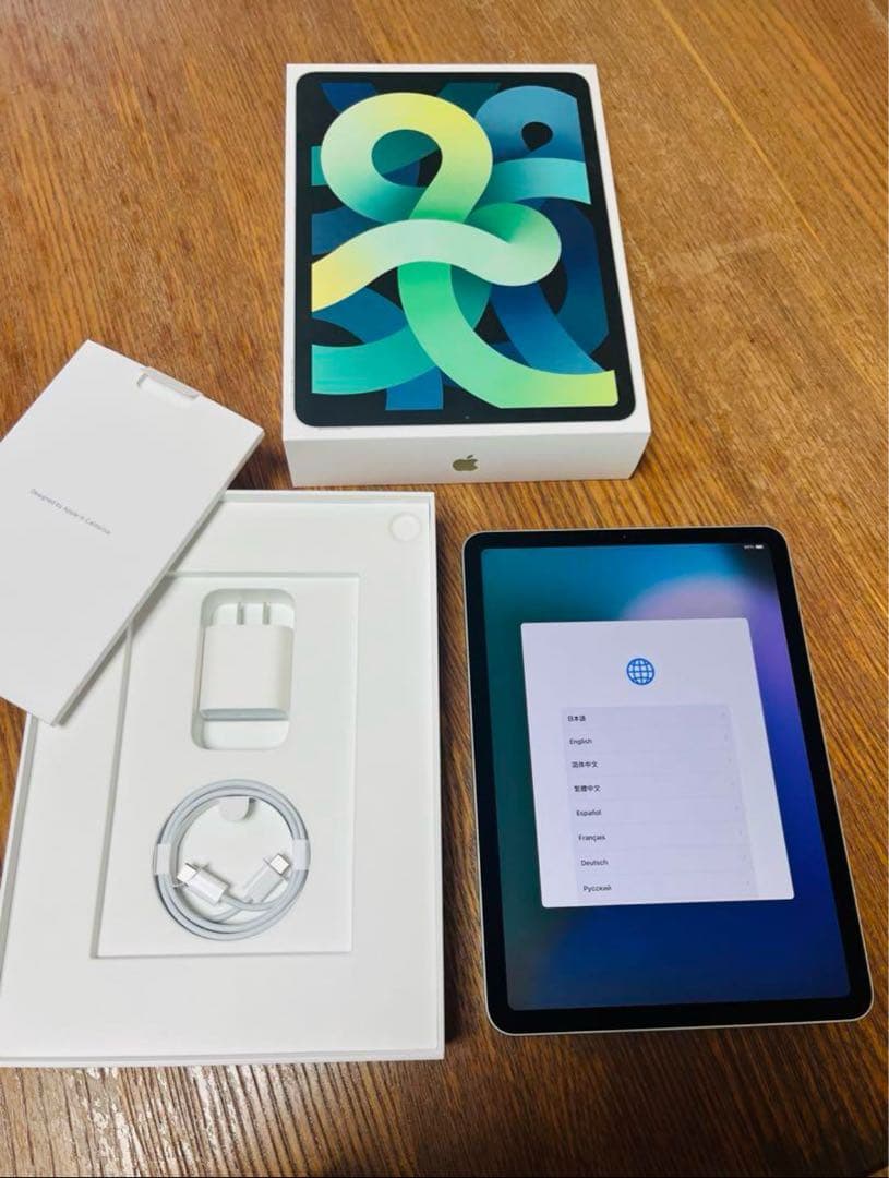 【美品】iPad Air 第4世代 WiFiモデル 64GB グリーン