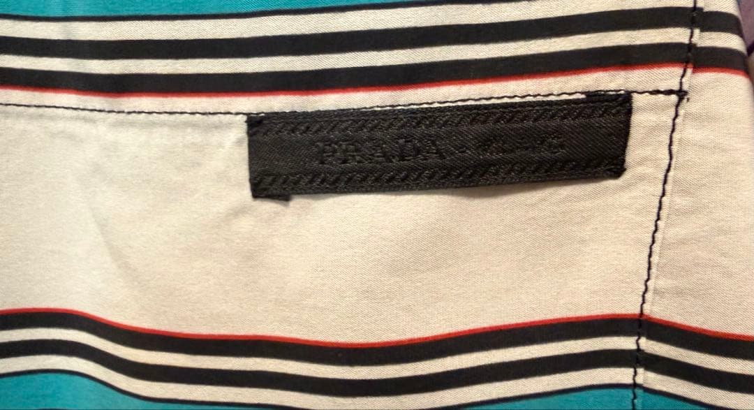 PRADA　ボウリングシャツ　サイズ：M