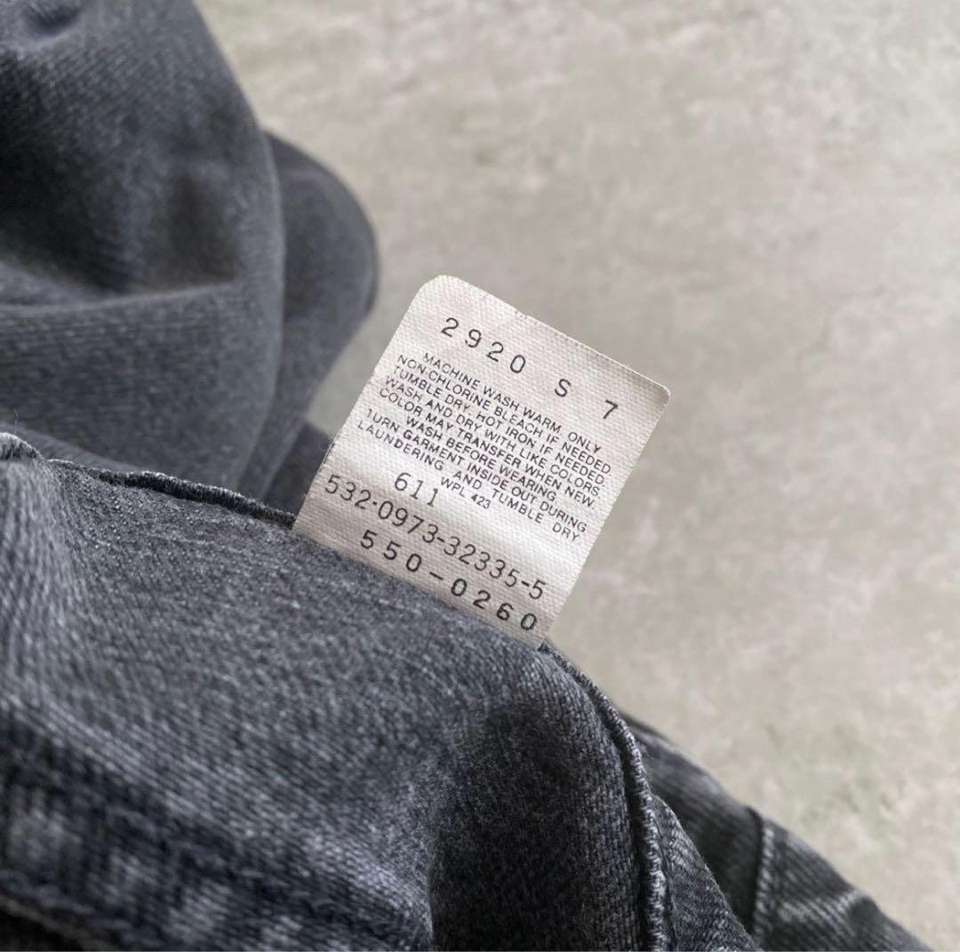 Levis550 1990年 USA製　 ブラックデニム 34×30