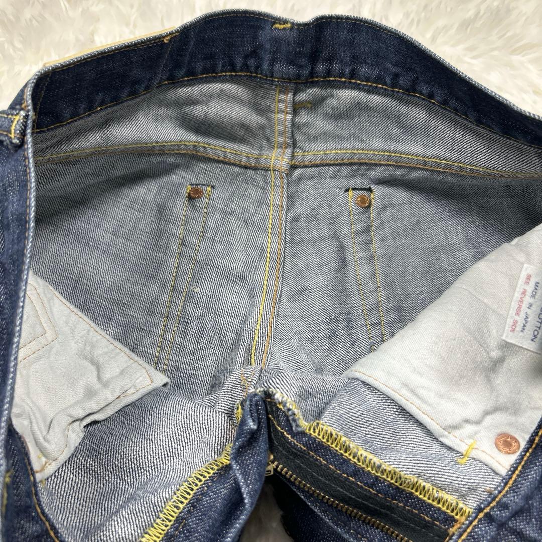 エヴィスドンナ　デニム　白ペンキ　ビッグカモメ　グッドコンディション　大黒