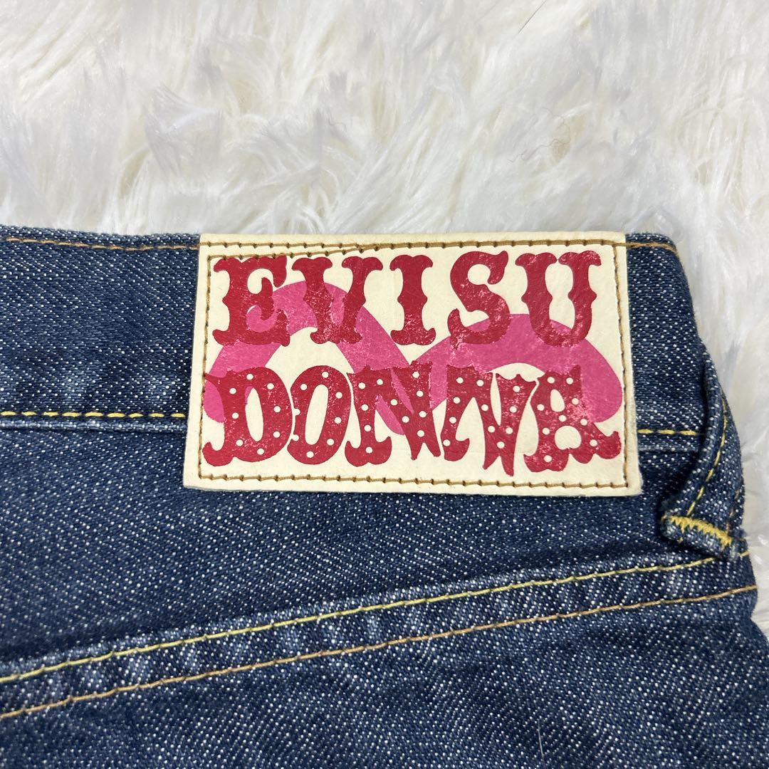 エヴィスドンナ　デニム　白ペンキ　ビッグカモメ　グッドコンディション　大黒