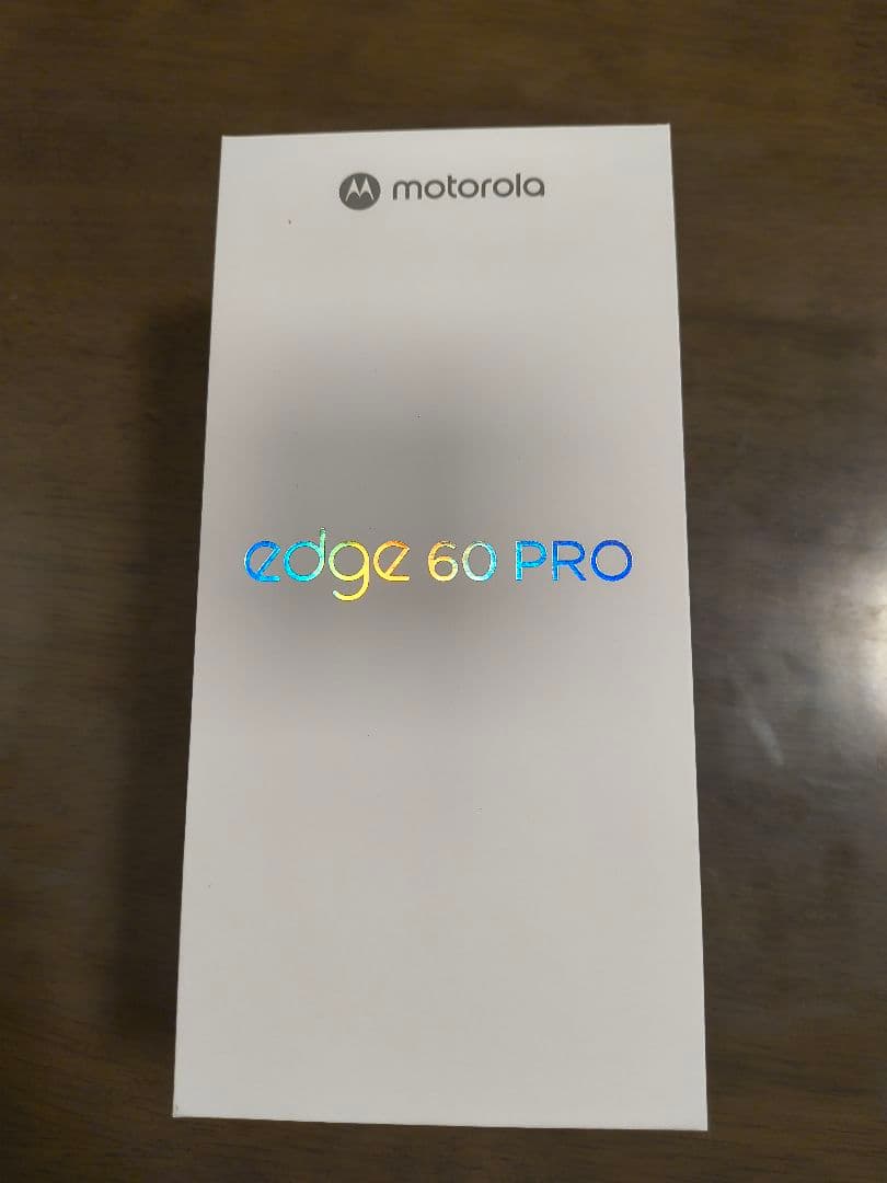 ★新品未開封★motorola edge 60 PRO 本体★カルサイトホワイト