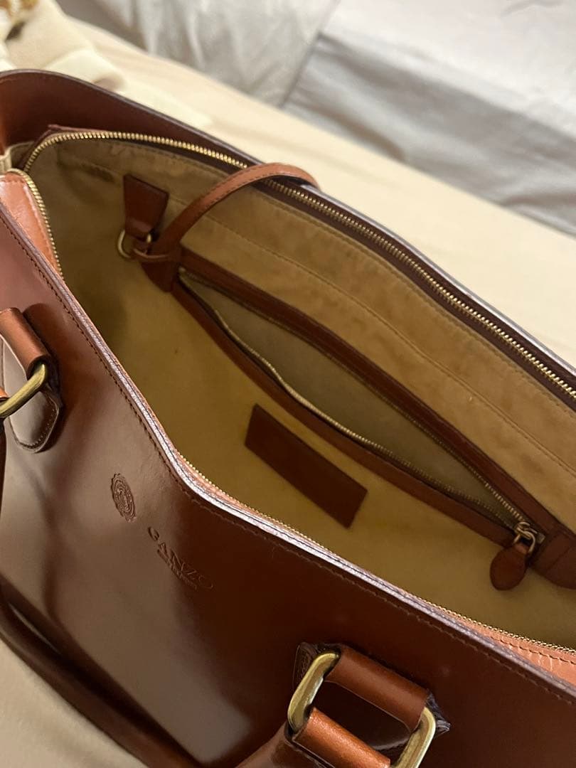 即購入大歓迎！お値下げ！GANZO ブライドルレザートートバッグ