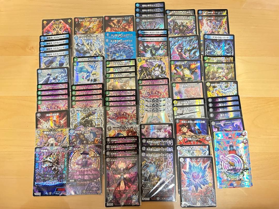 デュエマ　引退品　水晶設計図クリスタ,デッキ,汎用カードなど