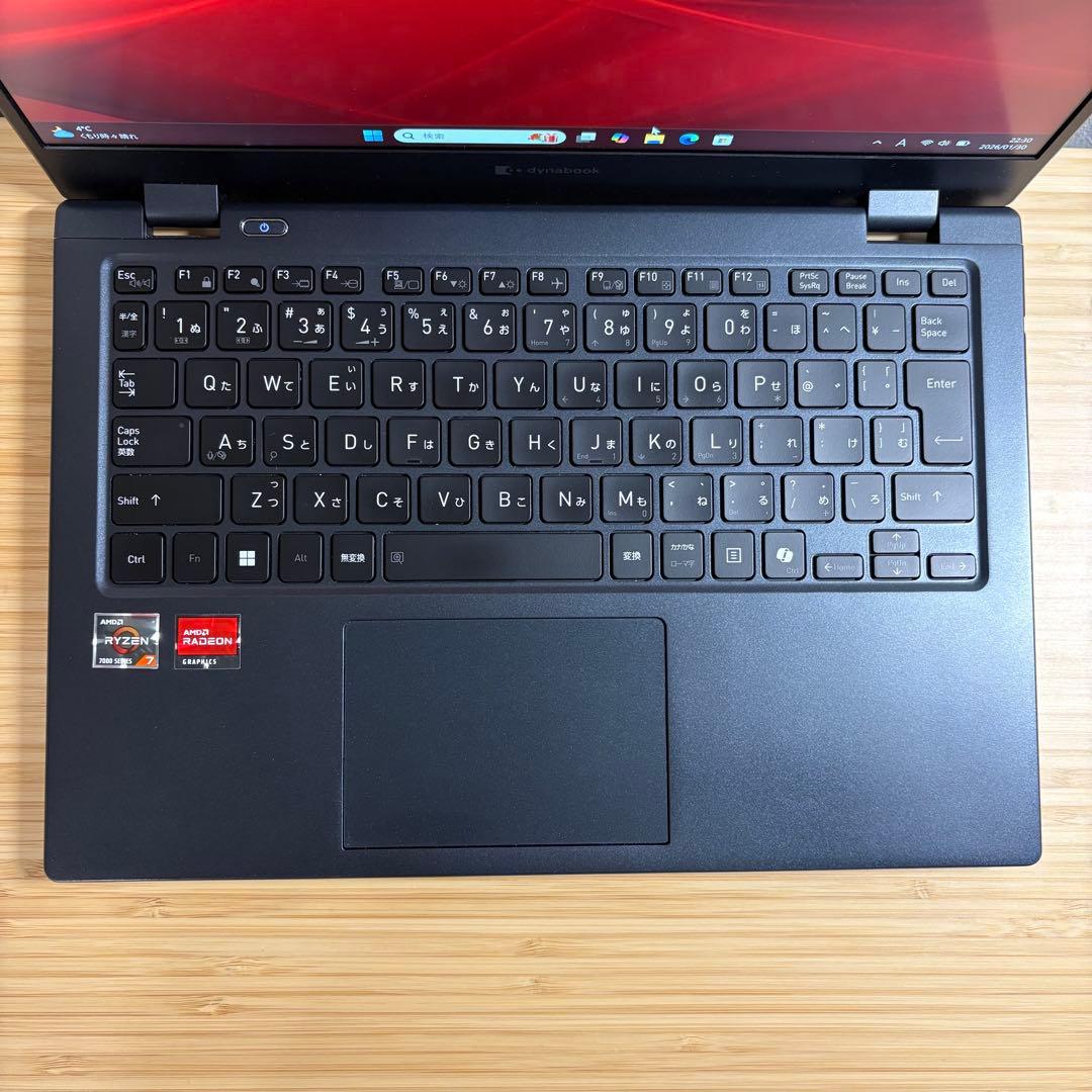 東芝 2024秋モデル Ryzen7 32GB/512GB office 軽型