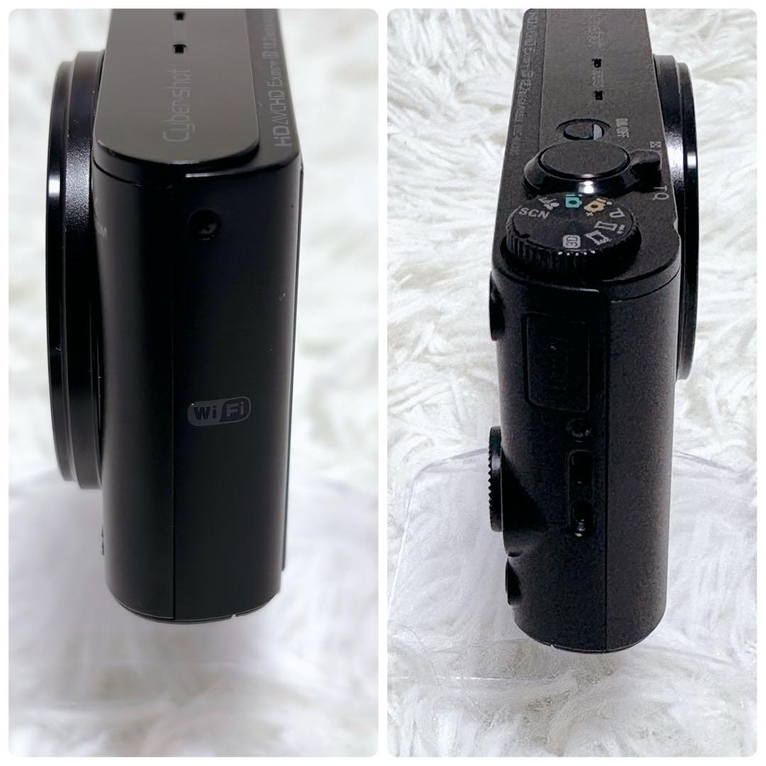 ✨美品✨CASIO カシオ サイバーショット DSC-WX300 コンデジ 黒