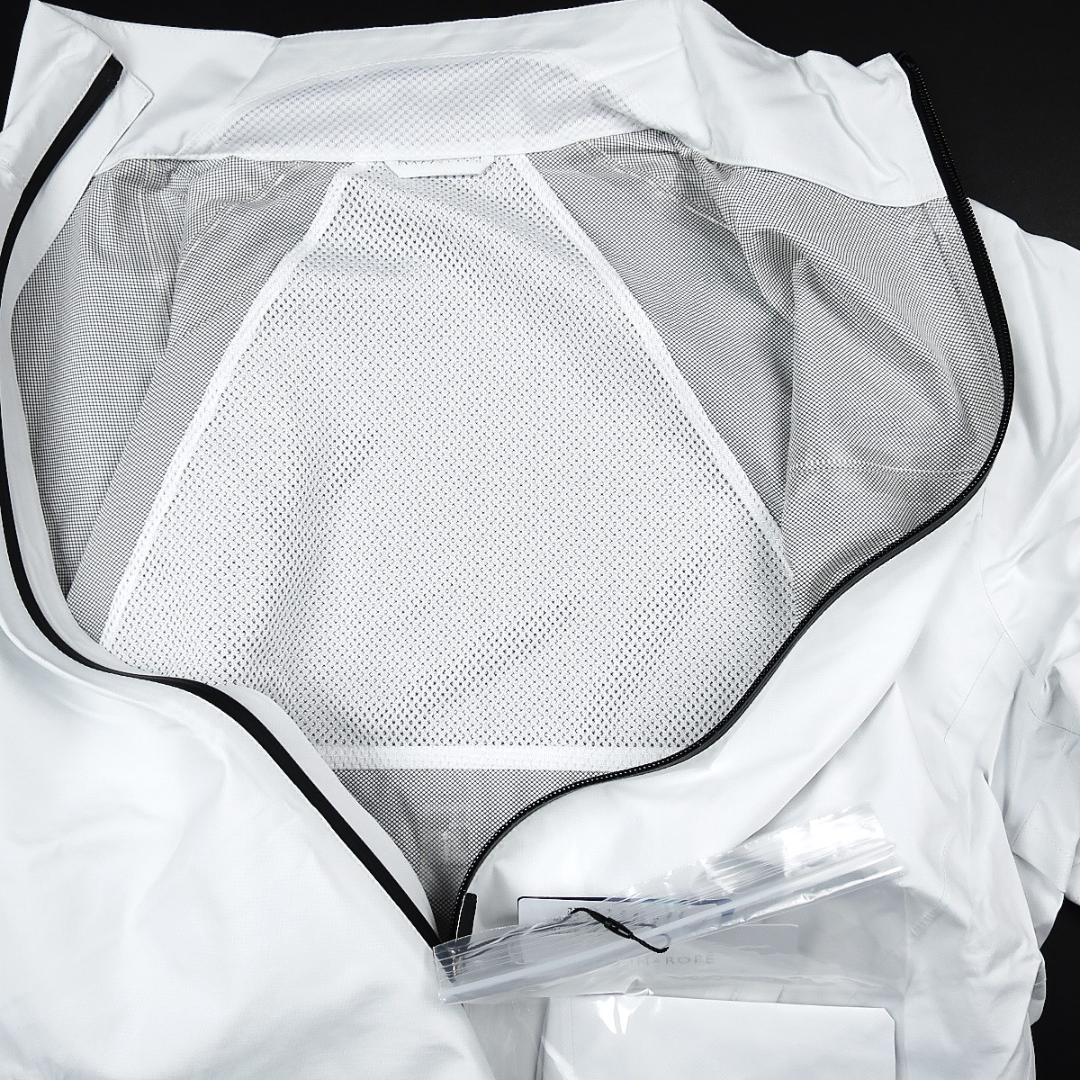 JUN&ROPE' ホワイト レインウェア M