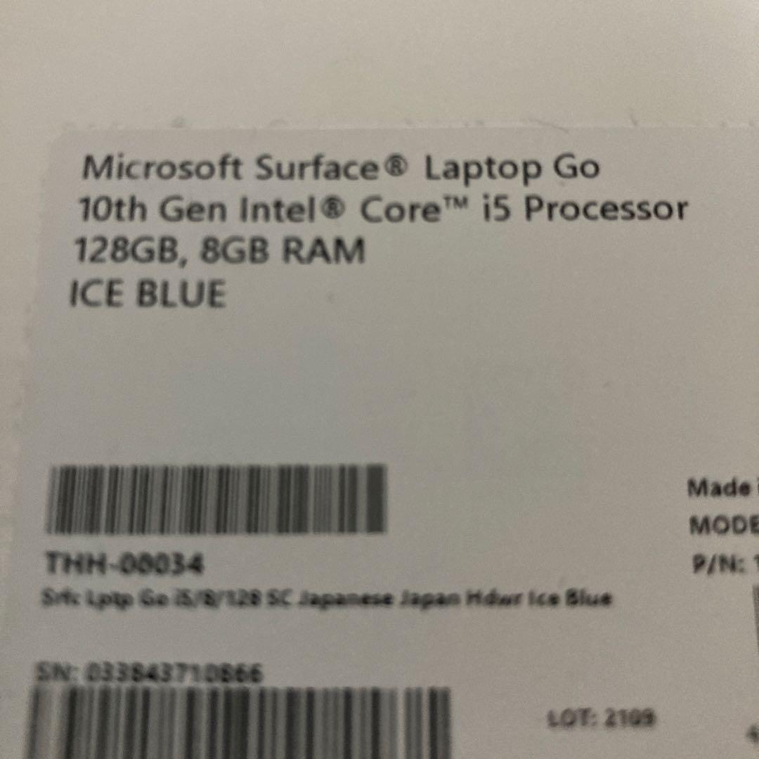 Surface Laptop Go 128GB 8GB ジャンク品