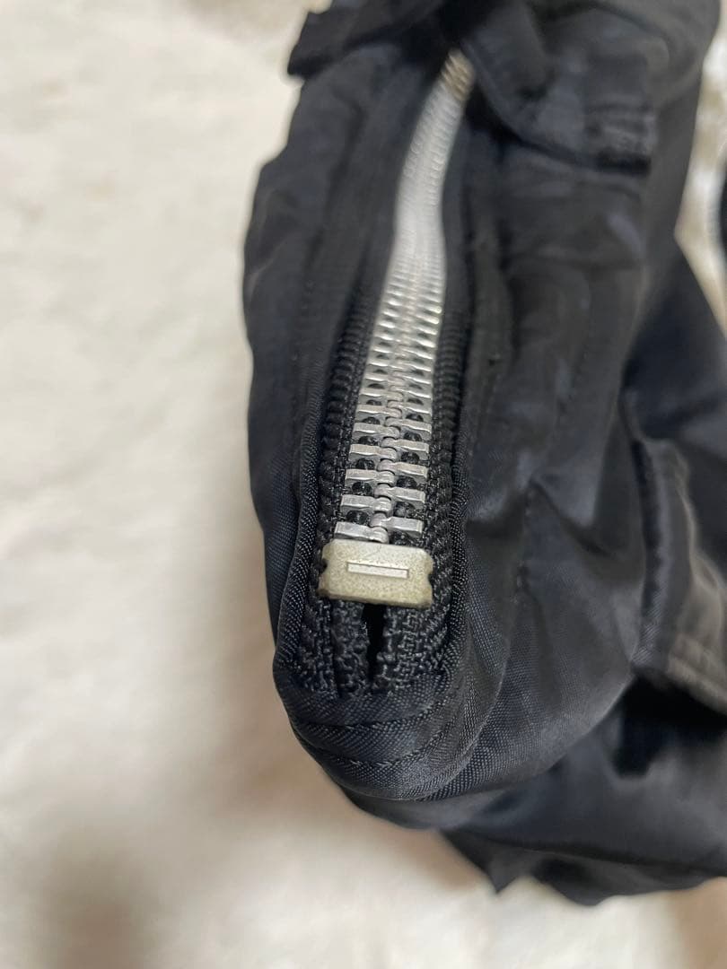 PORTER ポーター　ヘルメットバッグ タンカー L ブラック　ゴールド刺繍