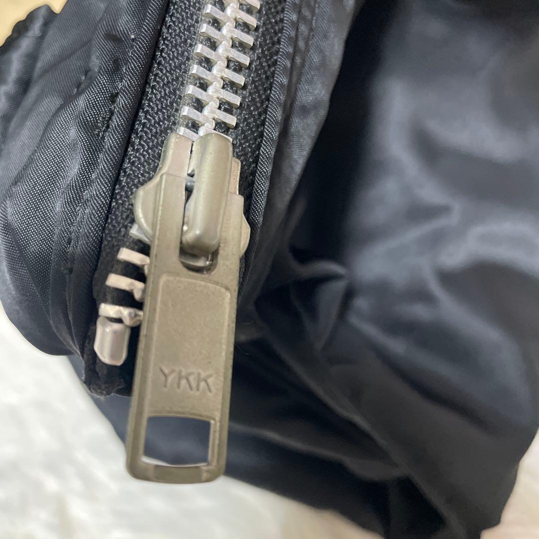 PORTER ポーター　ヘルメットバッグ タンカー L ブラック　ゴールド刺繍