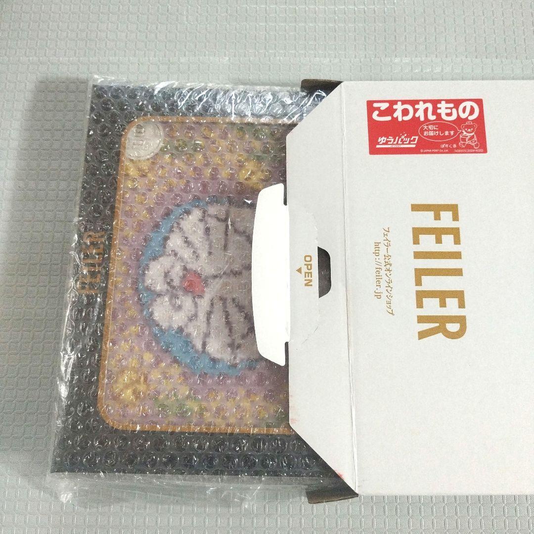 フェイラー　ドラえもん　ハンカチ　ラブリーキャッツ　ミモザ　２枚セット