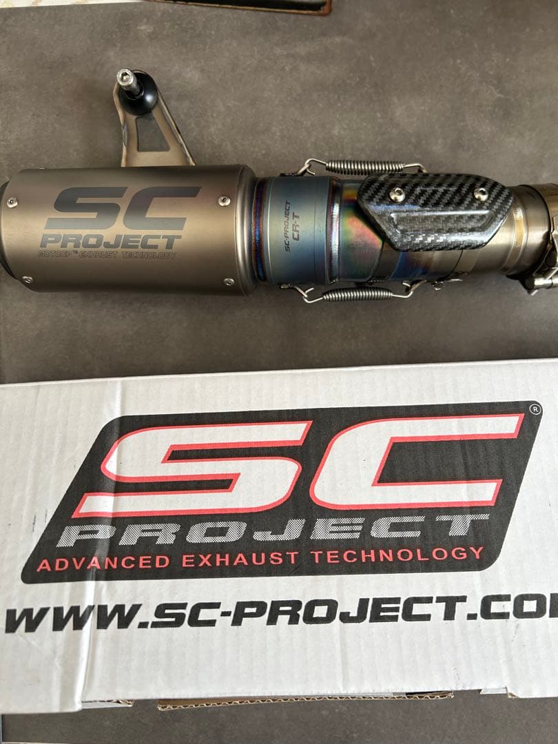 SUZUKI GSX-R1000R SCスリップオンマフラー