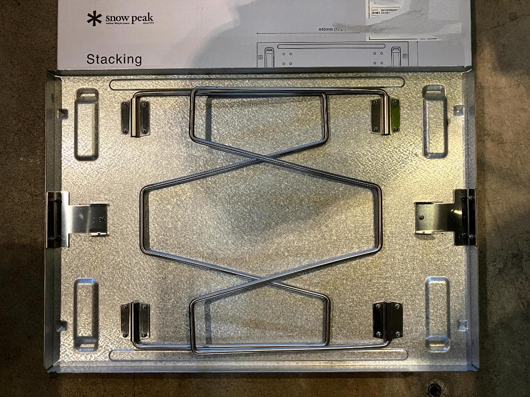 未使用　スノーピーク　リッドラック25 シェルフコンテナ25用