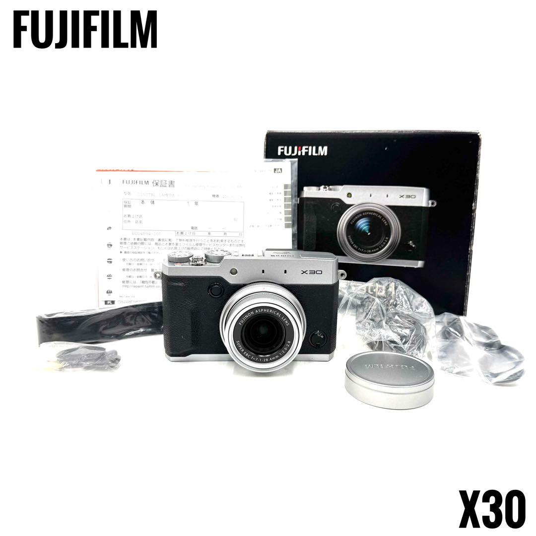 未使用級 FUJIFILM フジフィルム X30 フジフィルム コンデジ