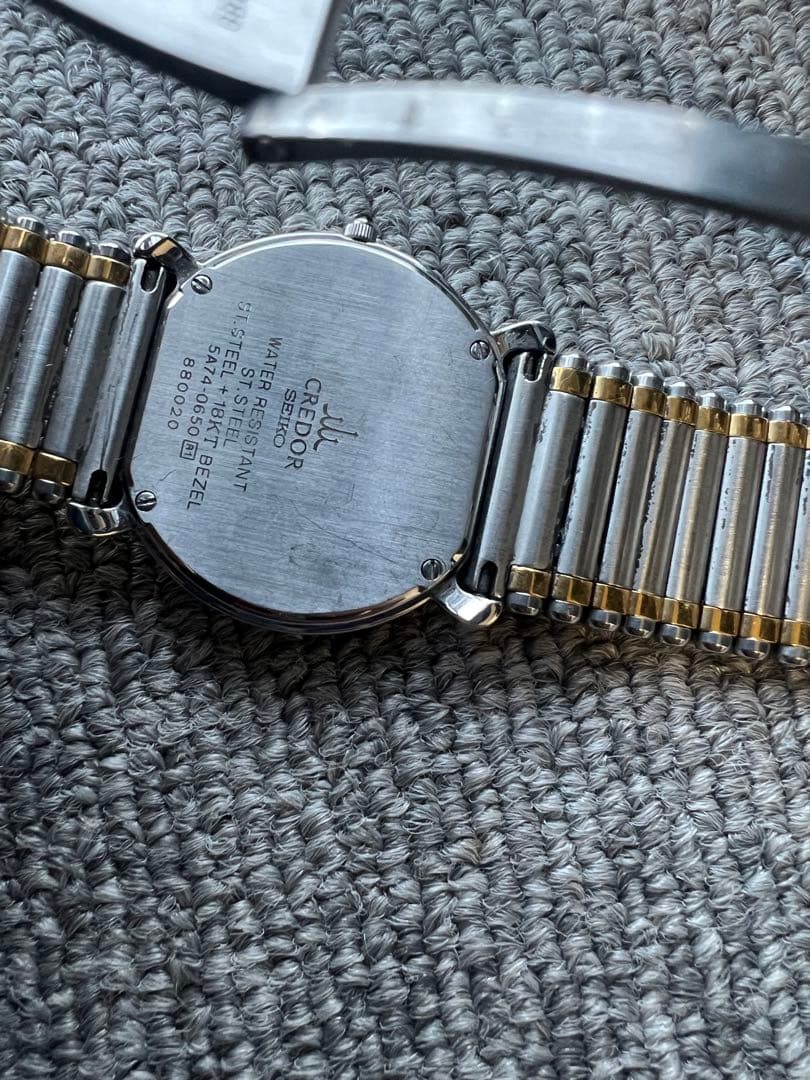 セイコー クレドール メンズ 18k 腕時計