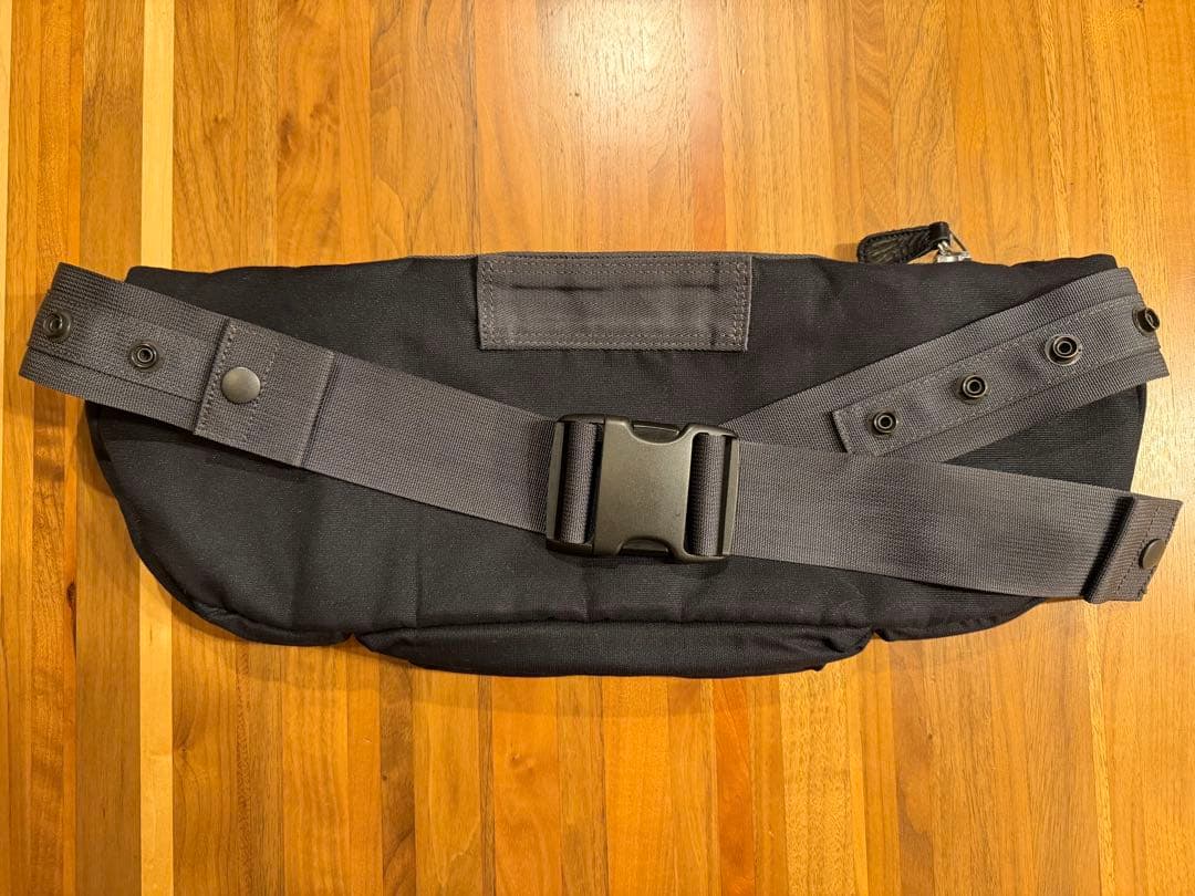 PORTER P.Y. AIR FORCE ボディバッグ ブラック