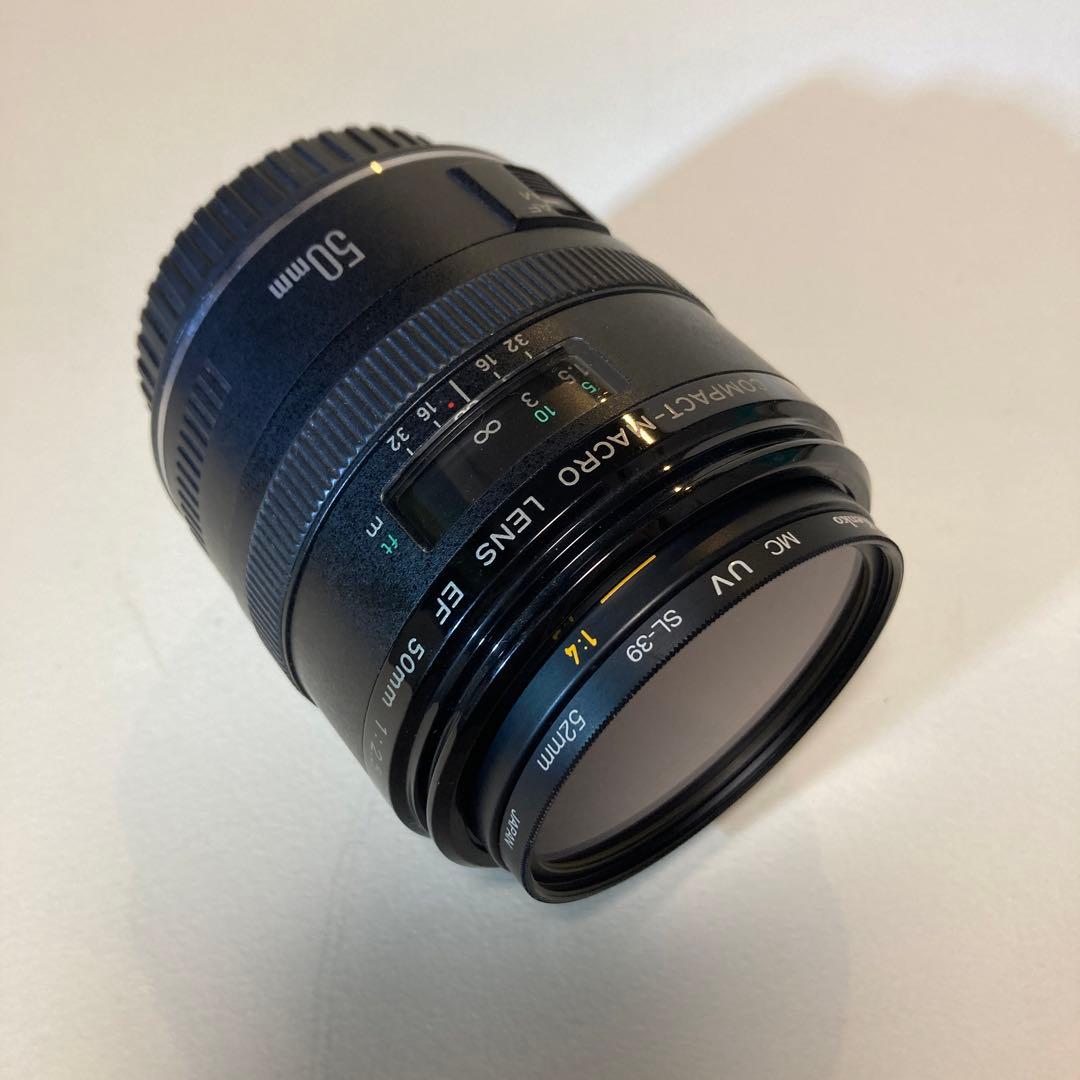 Canon コンパクトマクロレンズ EF 50mm 1:2.5