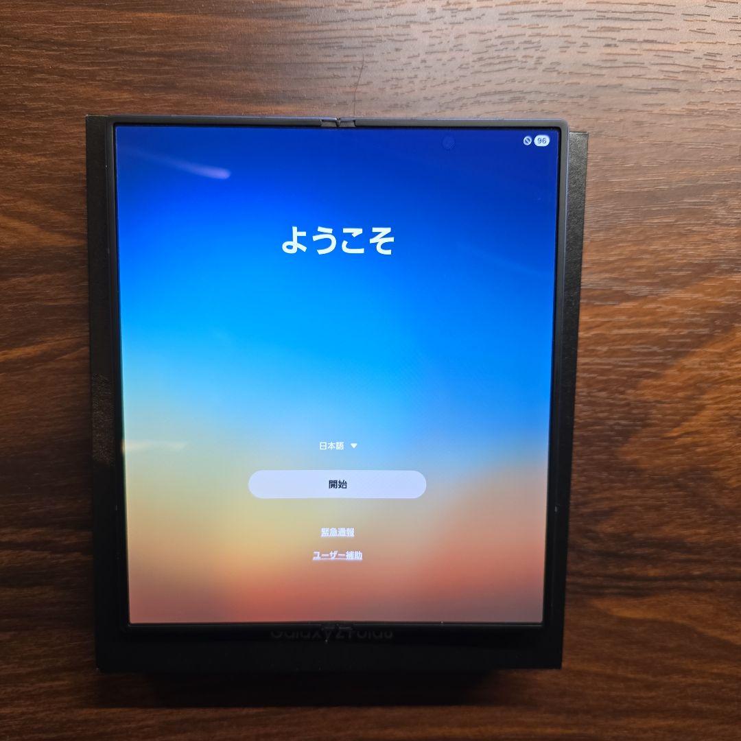 Galaxy Z Fold 6 ネイビー 256GB 国内版　ケース付