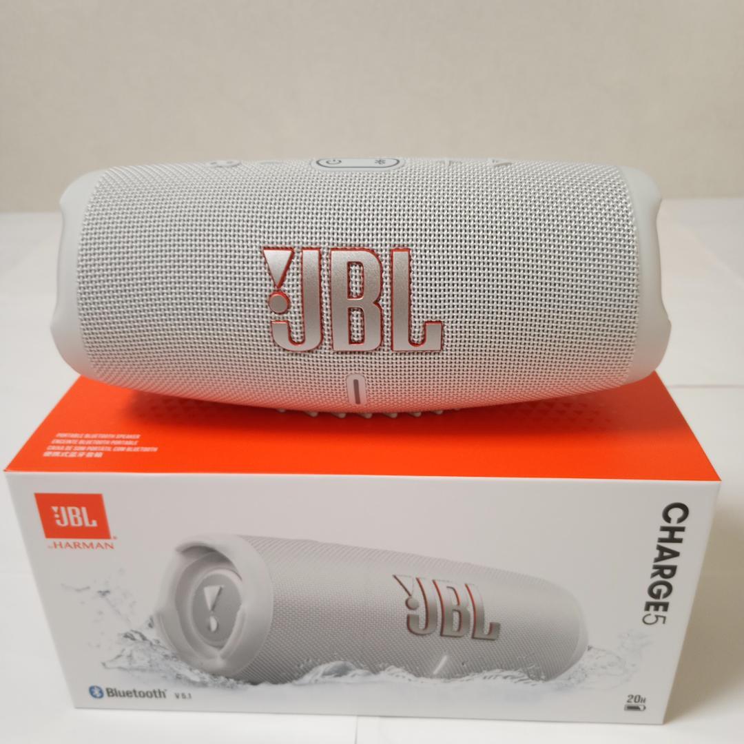JBL CHARGE5 ホワイト Bluetoothスピーカー