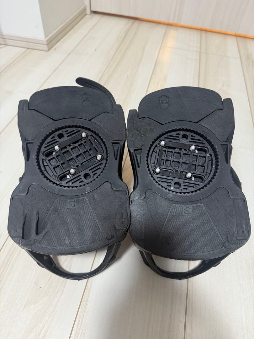 【美品】スノーボード ビンディングSALOMON HOLOGRAM Mサイズ