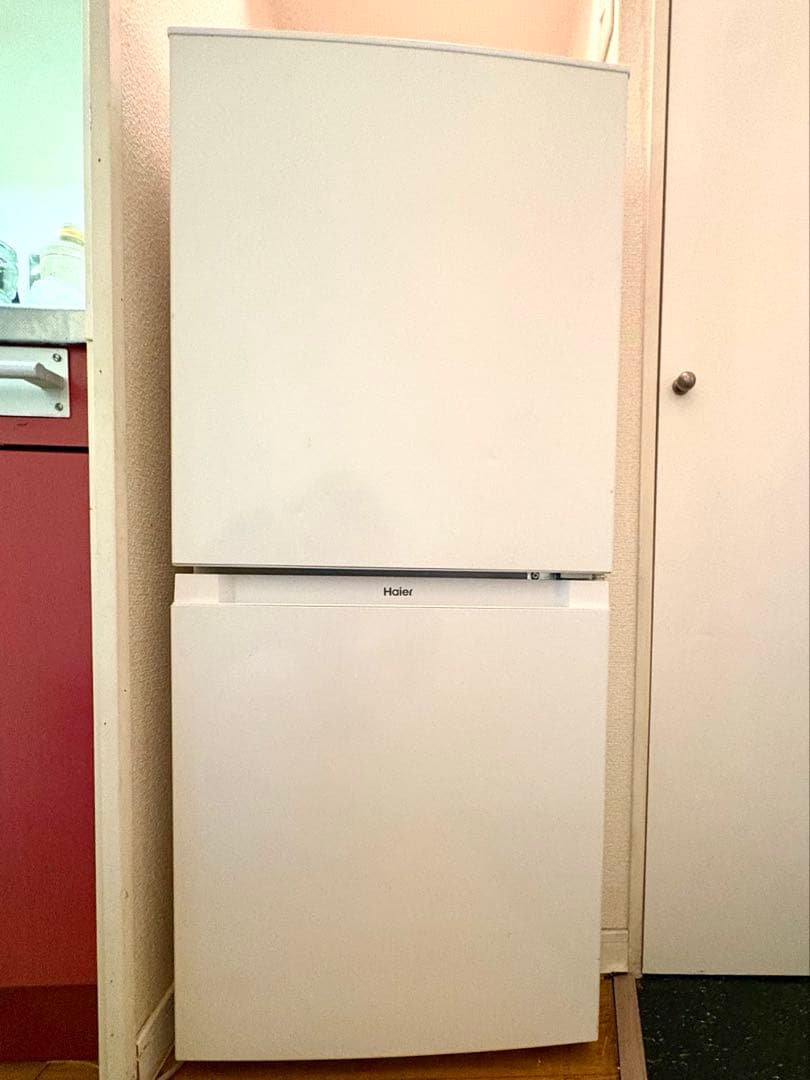 Haier 冷凍冷蔵庫 2ドア 2/13までの出品