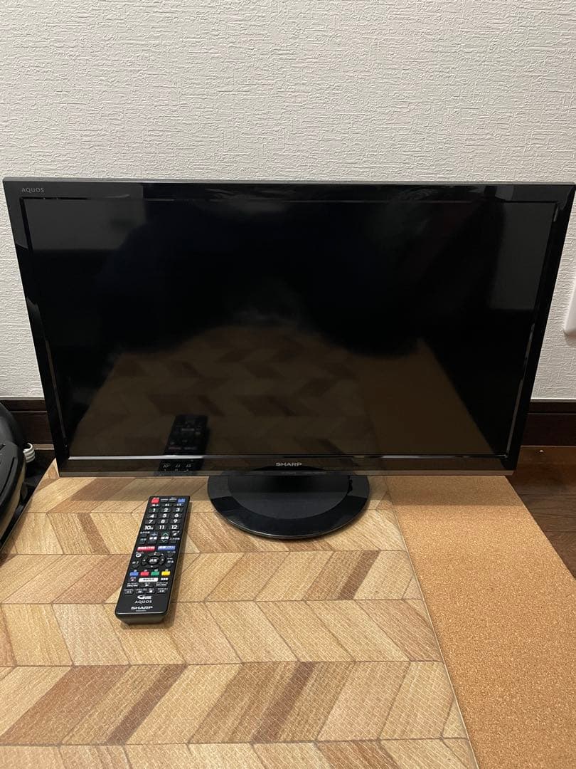 【動作良好】SHARP AQUOS 24型 2T-C24AC2｜リモコンほぼ新品