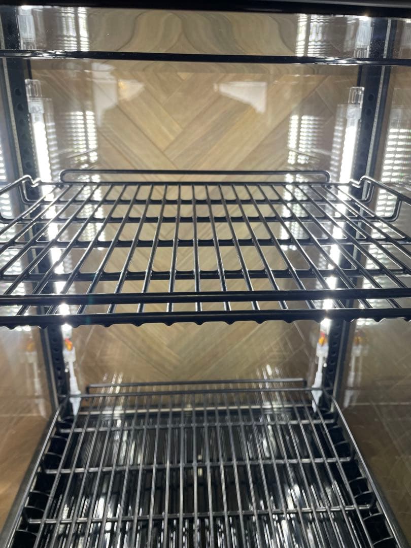 レマコム　4面ガラス冷蔵ショーケース R4G-63SLB 鍵欠