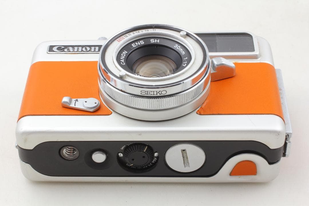 【整備済　美品】キャメル Canon Demi EE17 露出計OK #1322