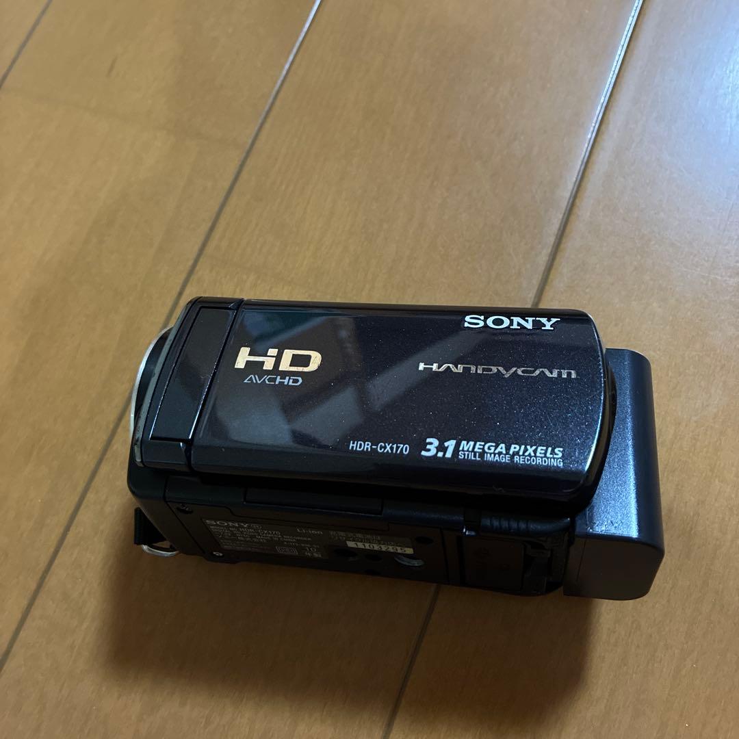 SONY HDR-CX170 ビデオカメラ　ソニー　三脚付