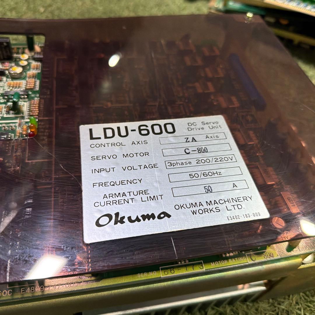 OKUMA LDU-600 DCサーボドライバ