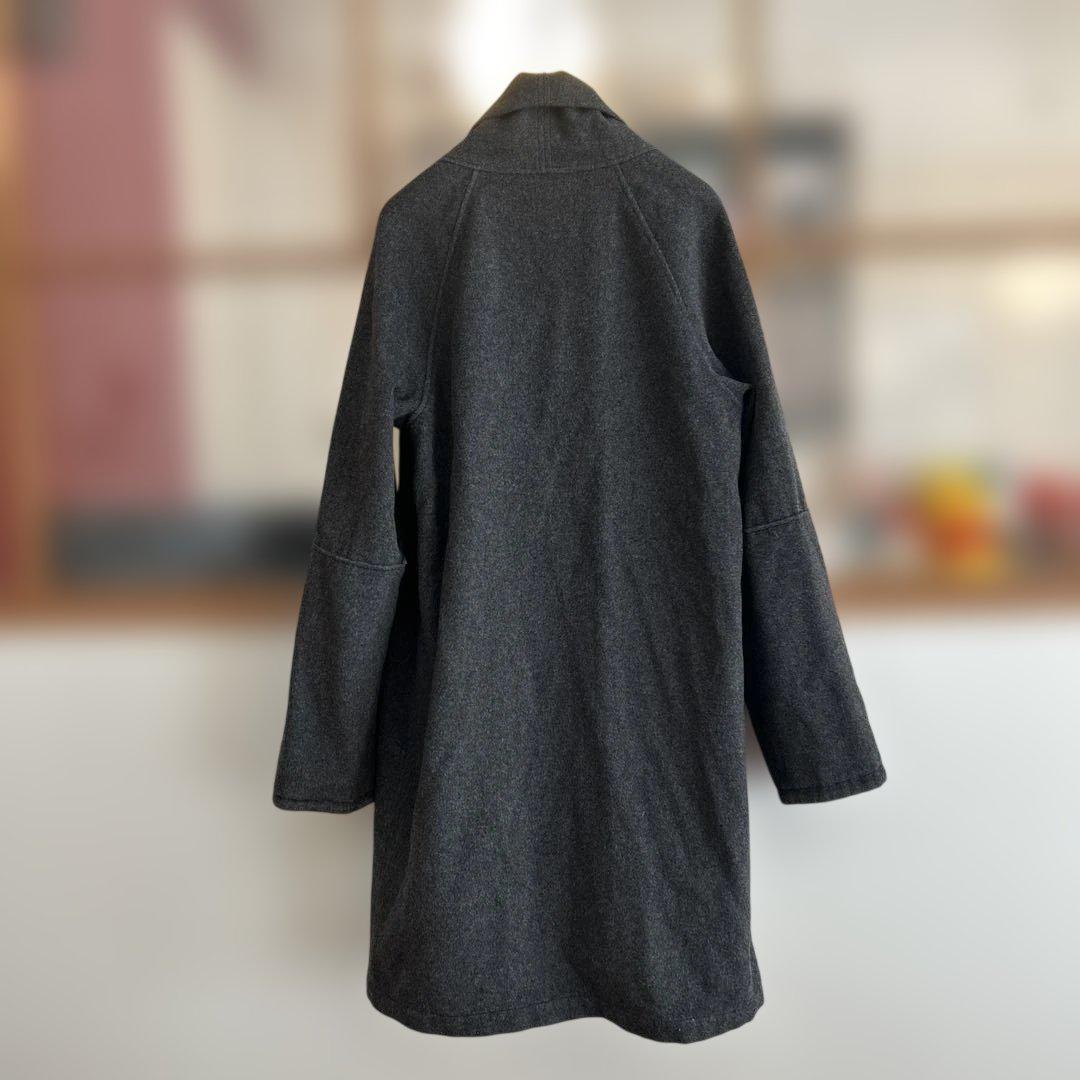 MITTAN / 半纏ロングコート 「灰」