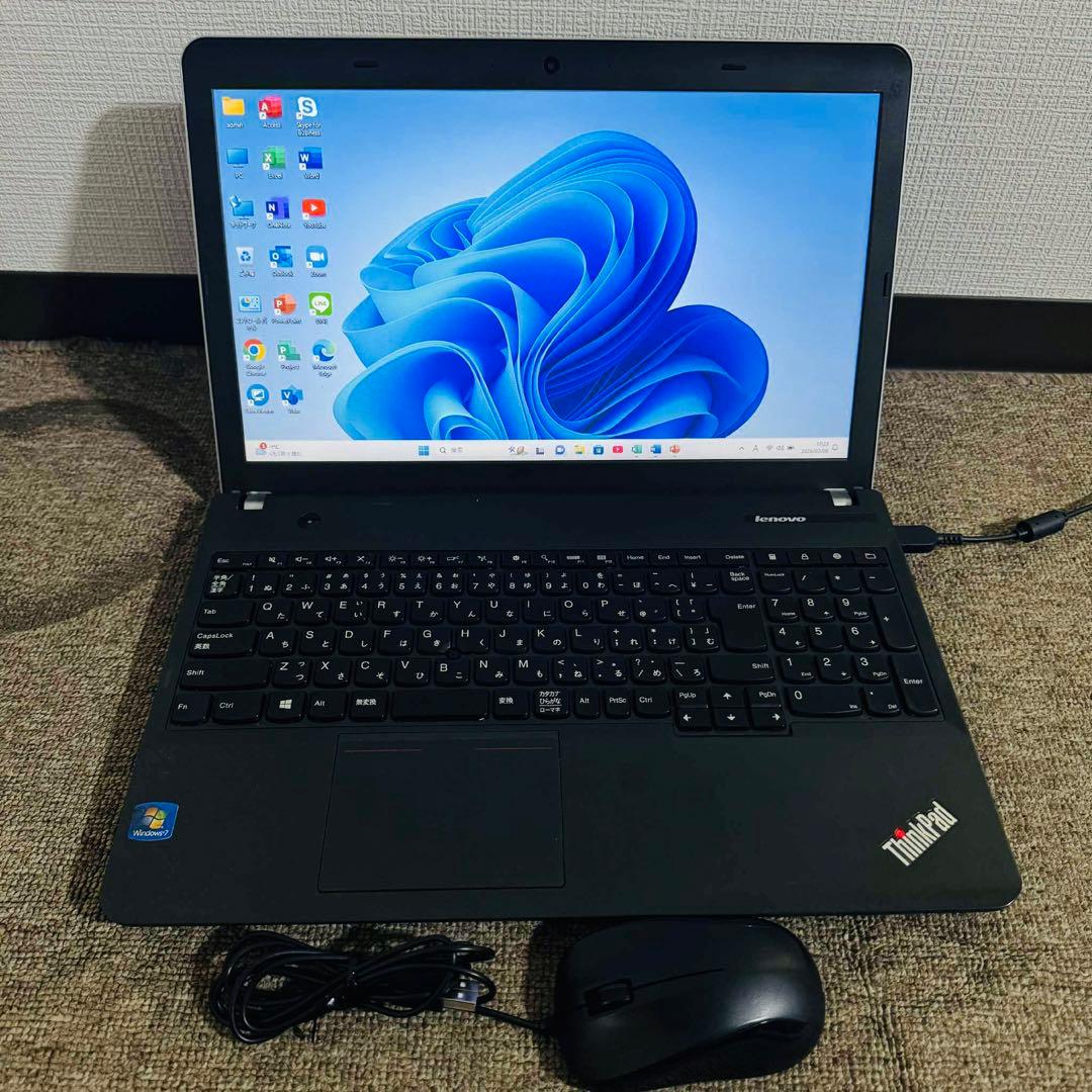 S211 LENOVOノートパソコンSSD高速 Windows11オフィス付き