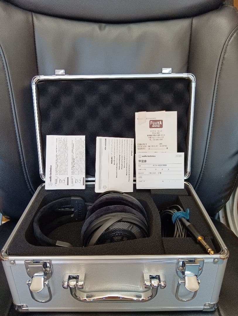【ワンオーナー・保証書付き】audio-technica ATH-ADX3000