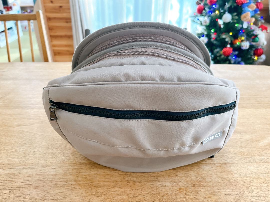 DaG3 ヒップシート ベージュ 収納ポケット付き