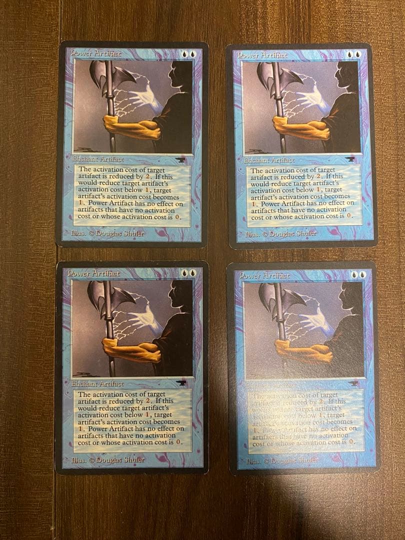 Power Artifact 4枚セット