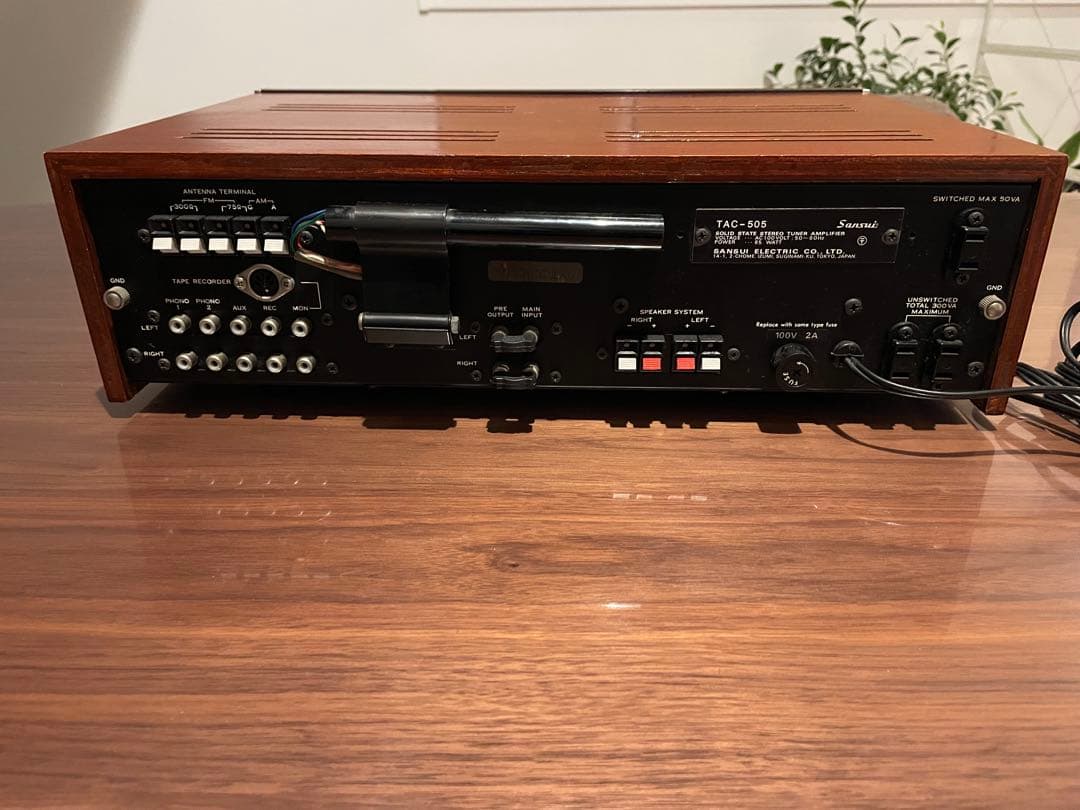 SANSUI サンスイ ステレオチューナーアンプ TAC-505