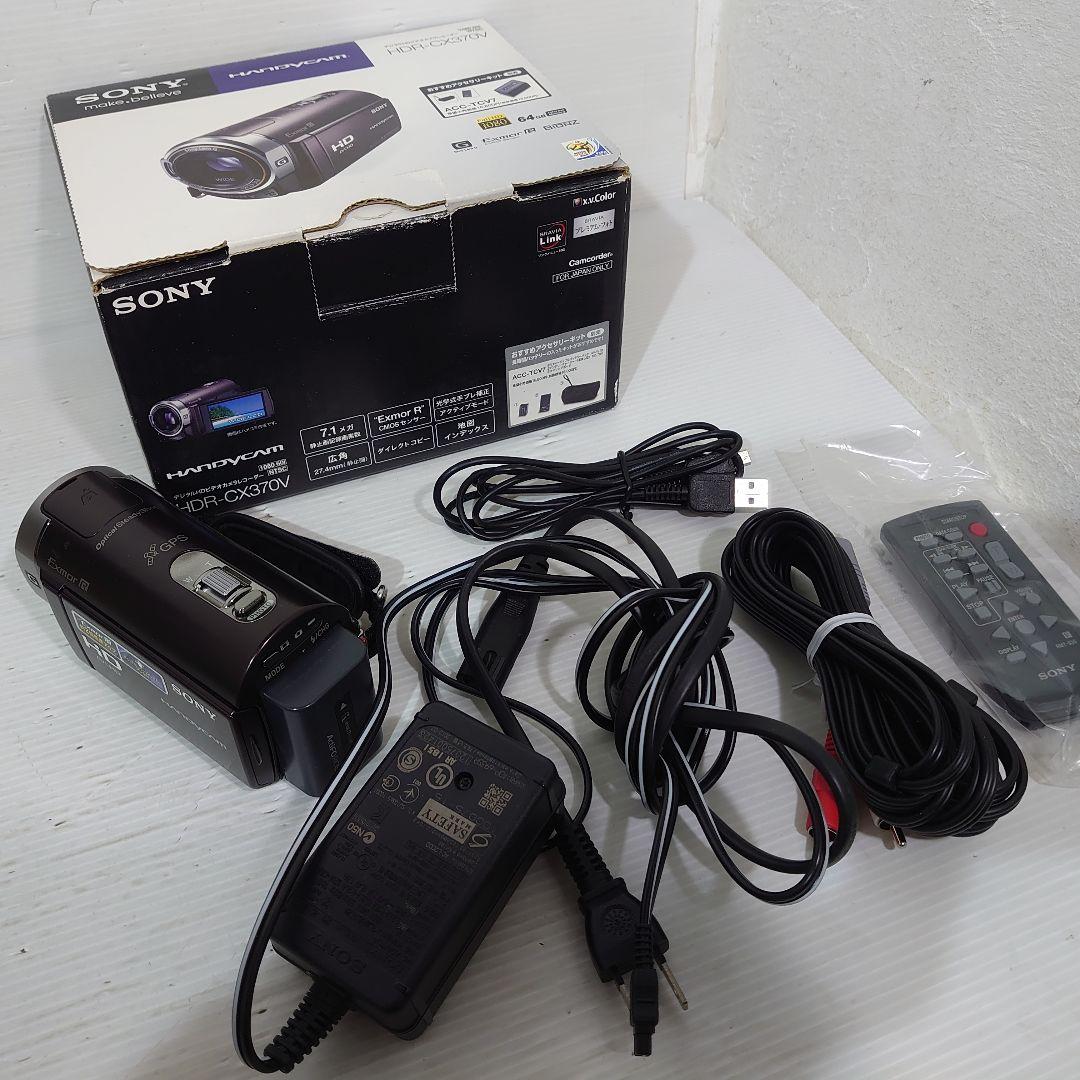 動作ok　SONY　Handycam HDR-CX370V　10年