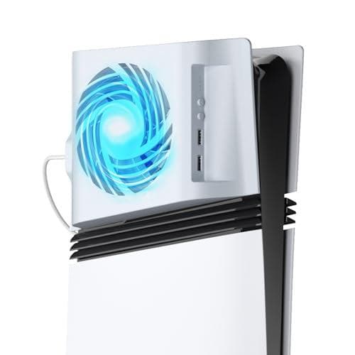 PS5 Pro用冷却ファン【新登場-自動温度検出】Lwuckbarrt PS5m