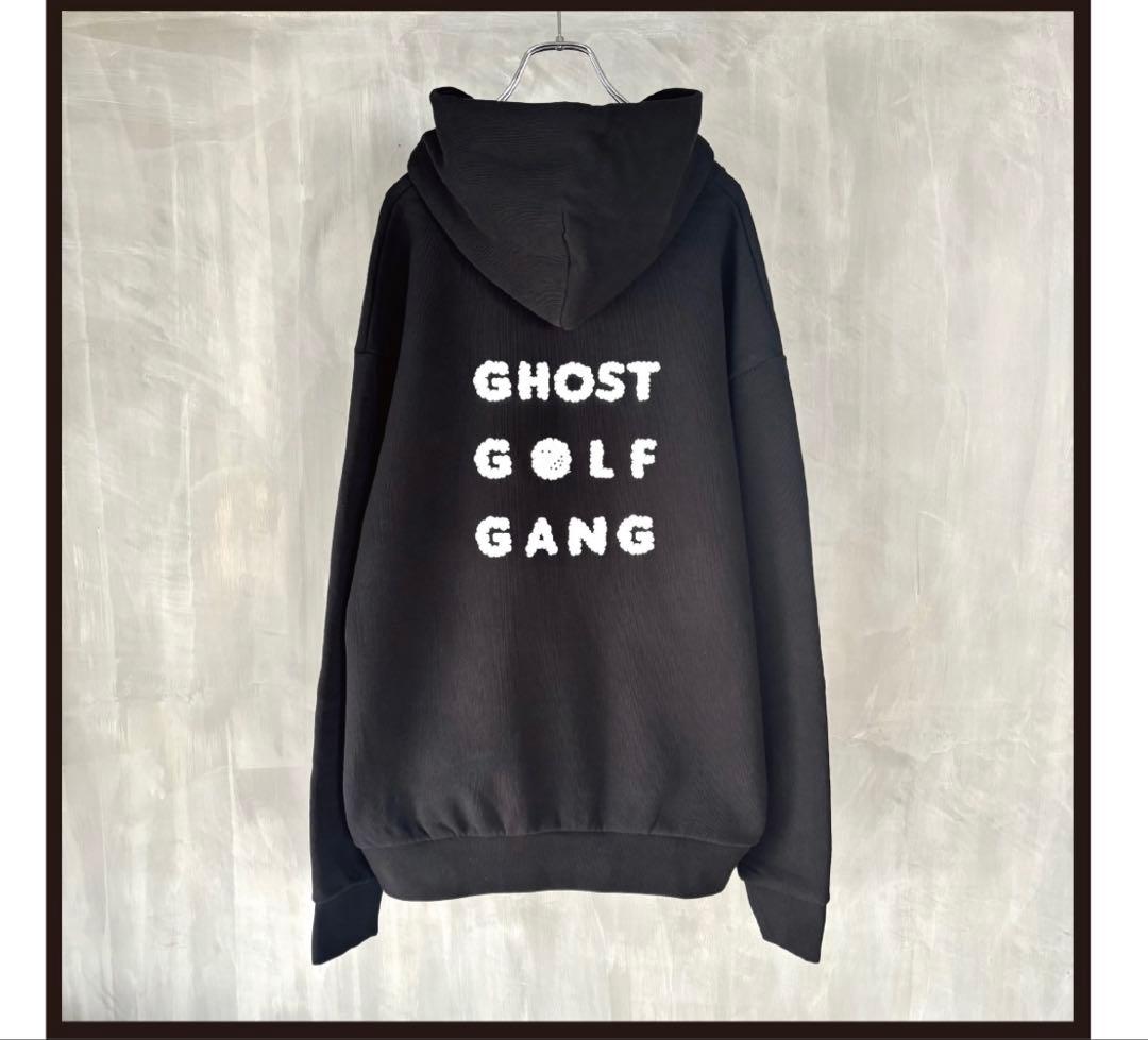 新品　GHOST GOLF GANG HOODIE (BLACK)