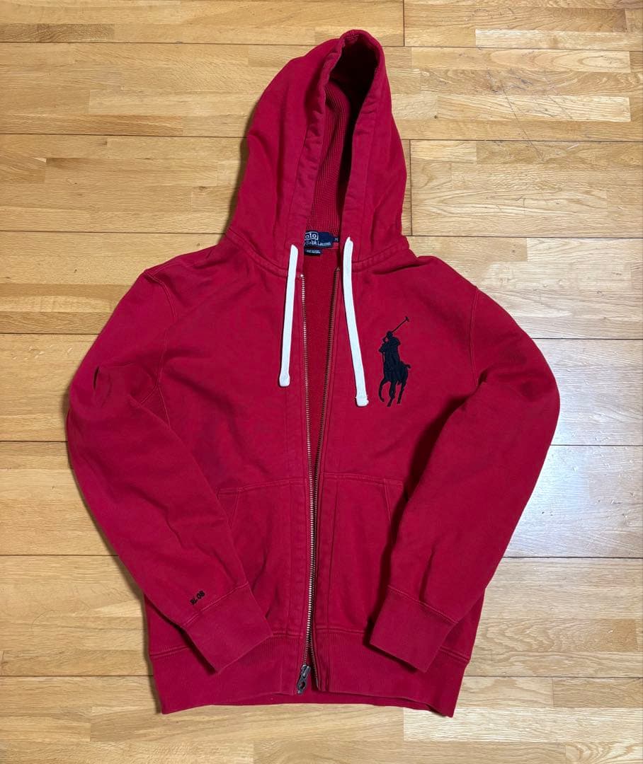 Ralph Lauren 08 ビックポニーフルジップパーカー