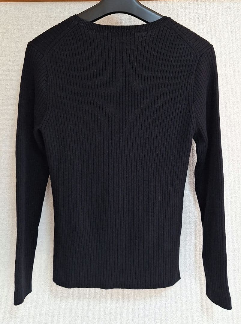 ちゅん様【マガジン掲載】23区 シルクブレンド ニットアンサンブル 40　黒