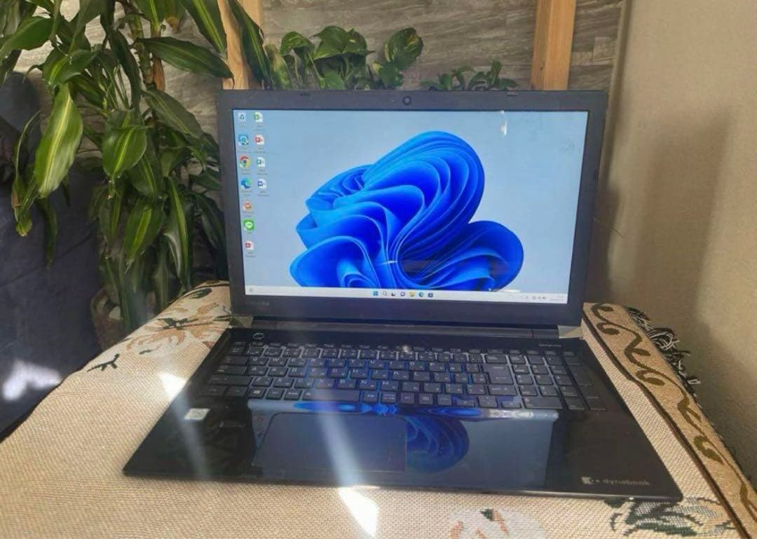 東芝 設定済みノートパソコン【高年式・大容量1TB・カメラ搭載】★即使用可能！